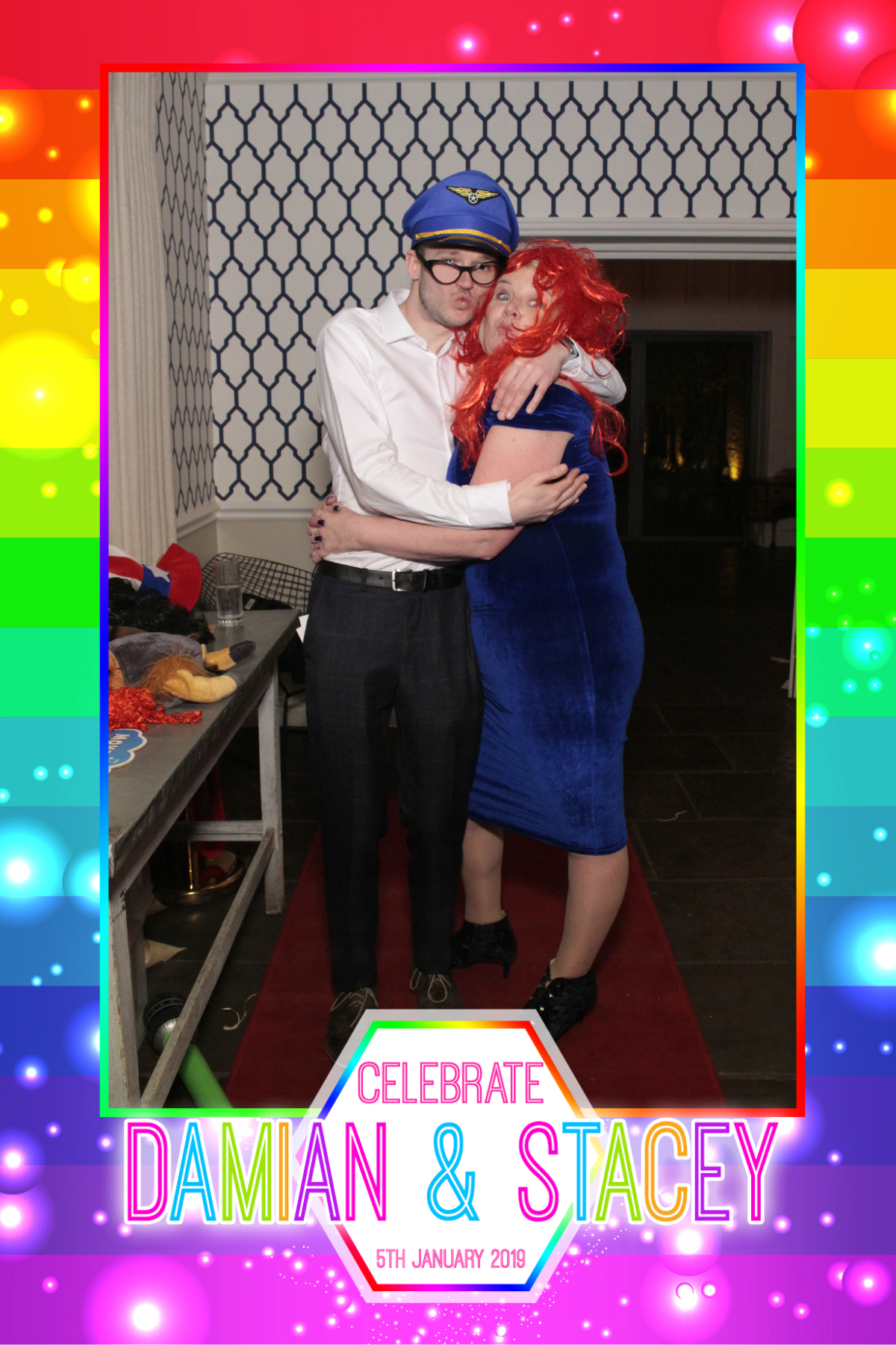 Damian and Stacey's Wedding | View more photos from the event at gallery.myphotoboothexperience.co.uk/u/MyPhotoBoothExperienceLtd/Damian-and-Staceys-Wedding